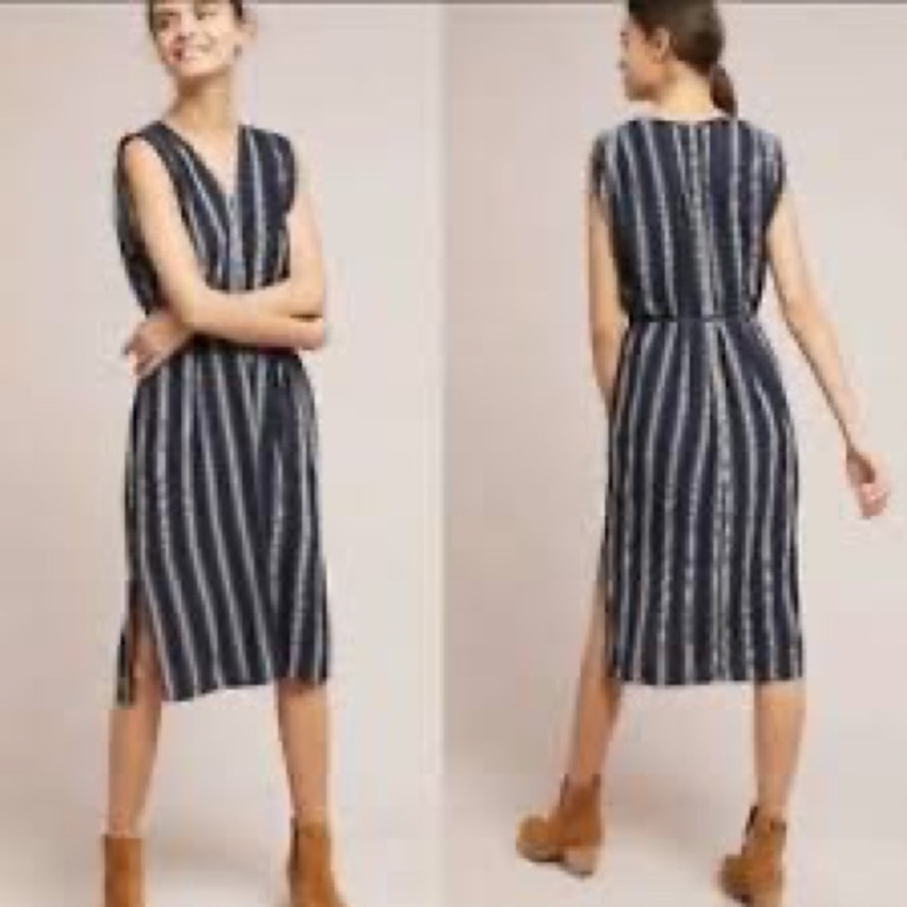 Anthropologie Striped Dress